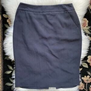 Armani Collezioni Blue Pencil Skirt Size 10